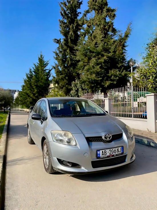 Rent a 2008 Toyota Auris in Tirana