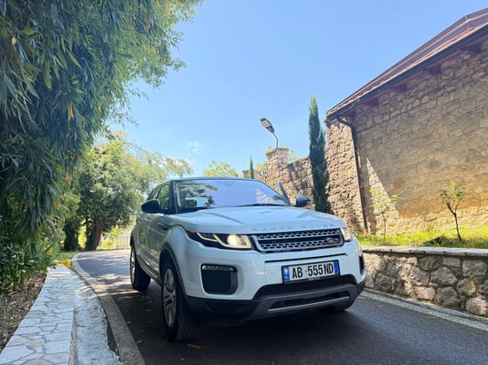 Rent a 2017 Land Rover Range Rover Evoque in Tirana