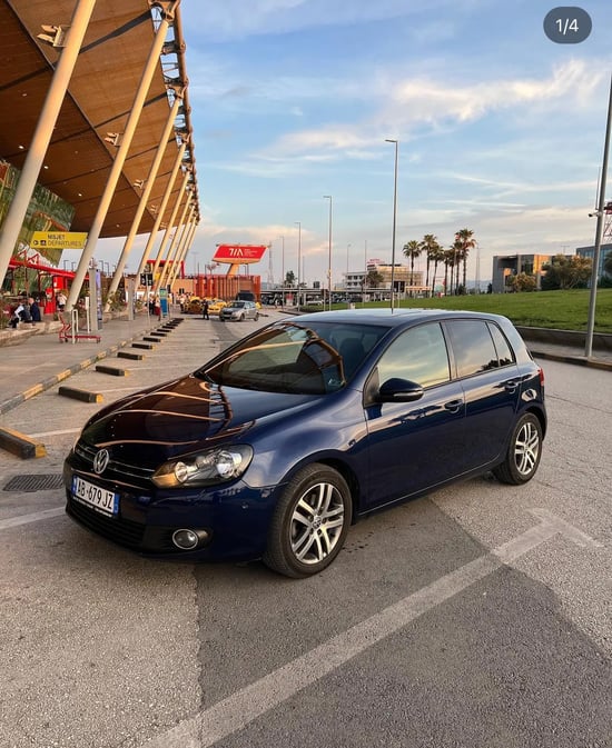 Rent a 2012 Volkswagen Golf 6 in Tirana