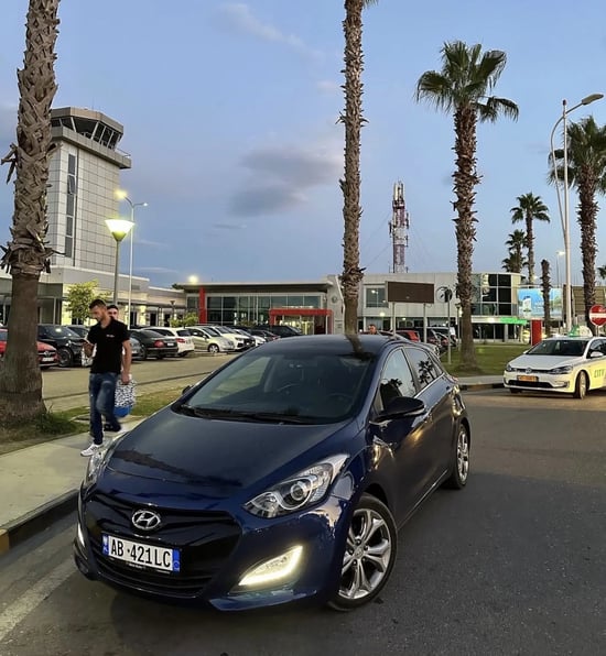 Rent a 2015 Hyundai i30 in Tirana