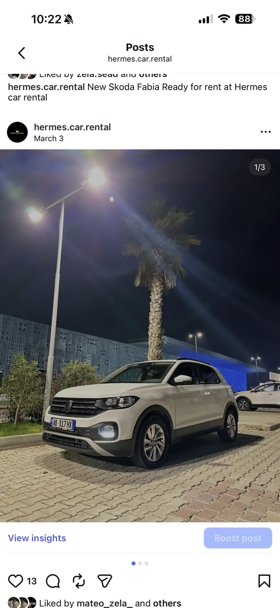 Wynajmij Volkswagen T-Cross z 2023 roku w Tirana
