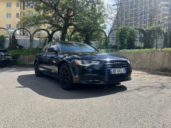 Merrni me qira një Audi A6 të vitit 2013 në Tirana