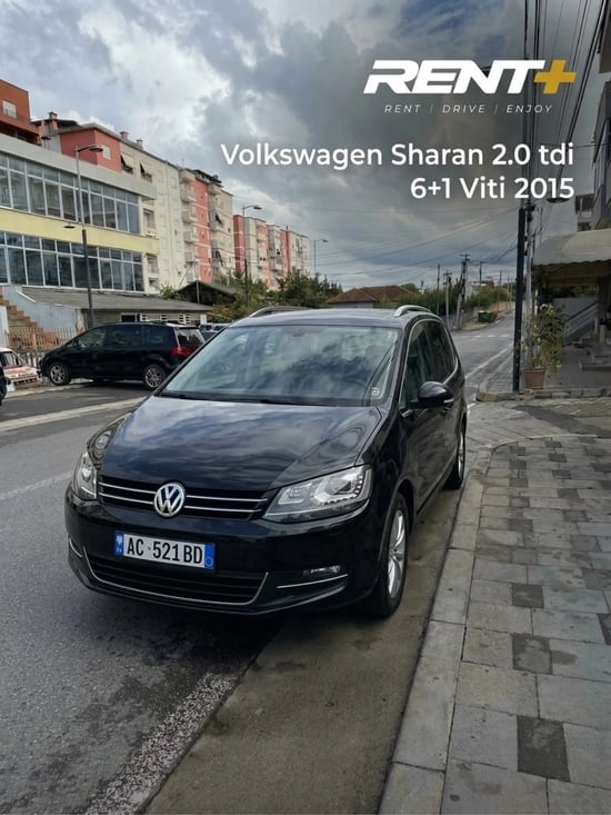 Merrni me qira një Volkswagen Sharan të vitit 2015 në Tirana