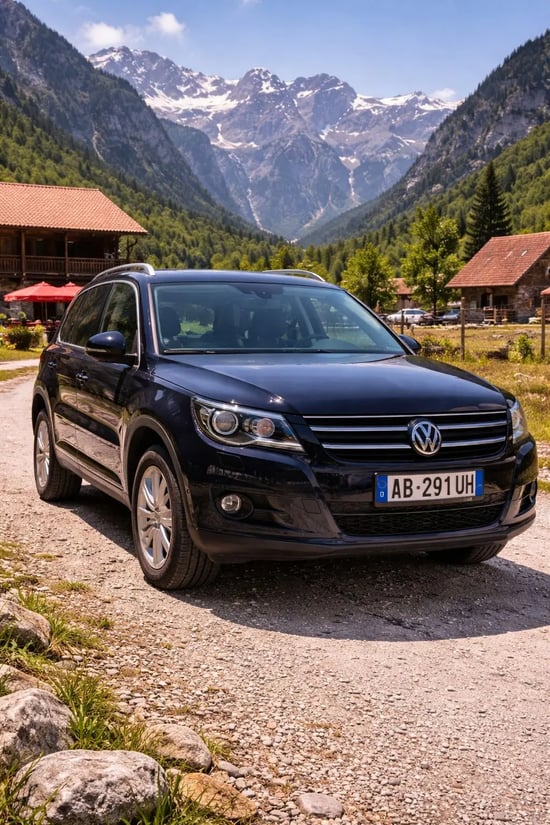 Rent a 2011 Volkswagen Tiguan in Tirana
