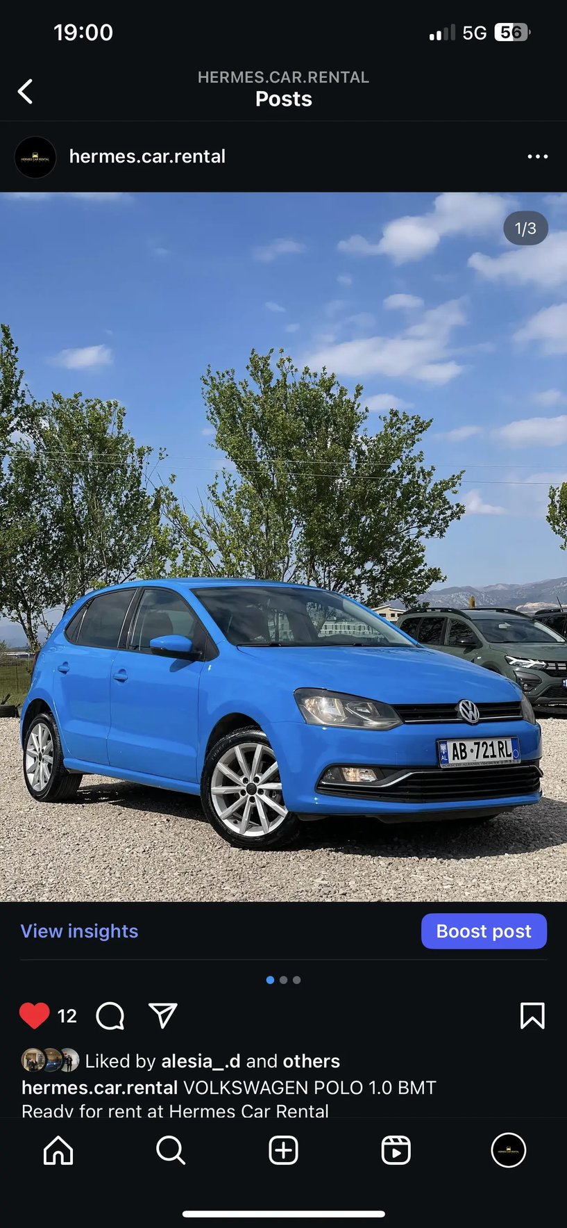 Rent a car in Tirana