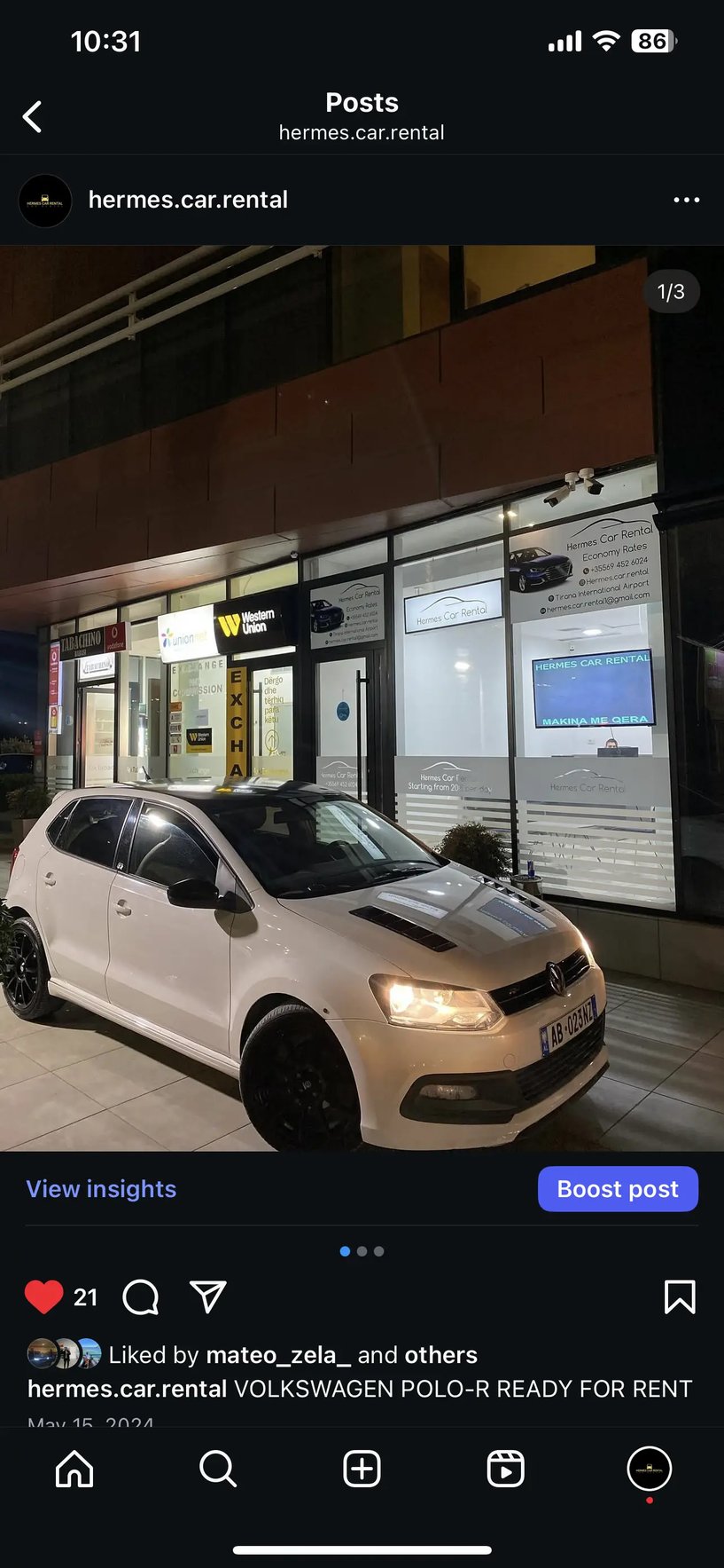 Rent a car in Tirana